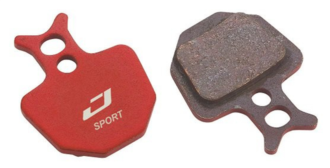 Jagwire Okładziny DCA063 Formula Oro czerwony / Materiał: półmetaliczne