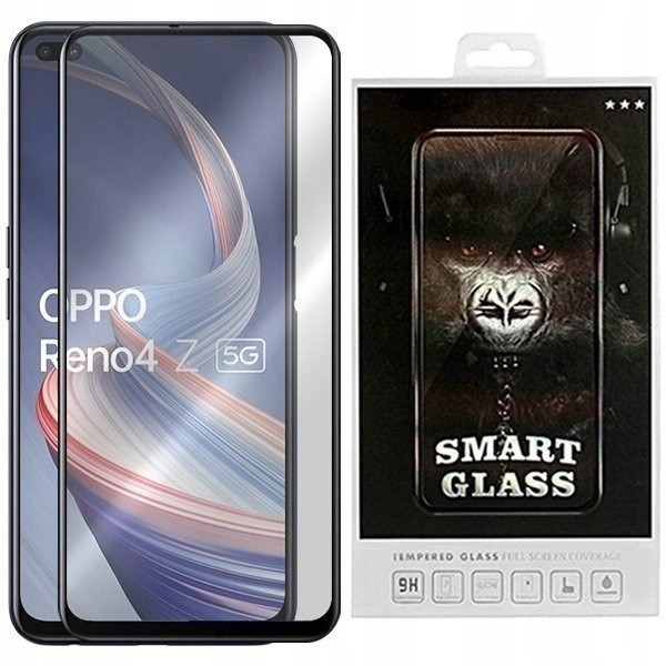 Szkło Hartowane 3D Cały Ekran Do Oppo Reno 4 Z 5G