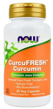 Now Foods CurcuFRESH 60 vege caps