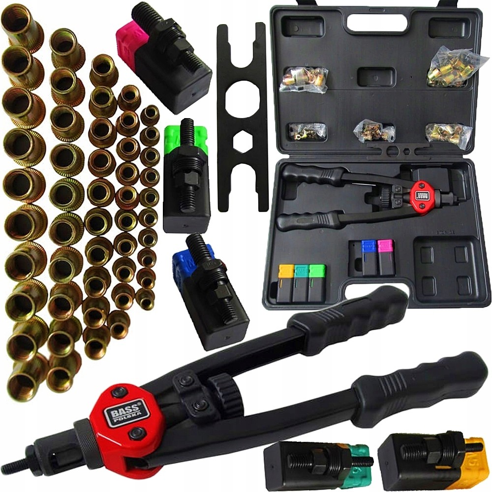 Bass Nitownica Dźwigniowa M5-M12 Do Nitonakrętek