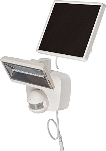 Brennenstuhl Solar SOL reflektor LED 800 IP44 z czujnikiem ruchu na podczerwień-biały 1170850010 1170850010