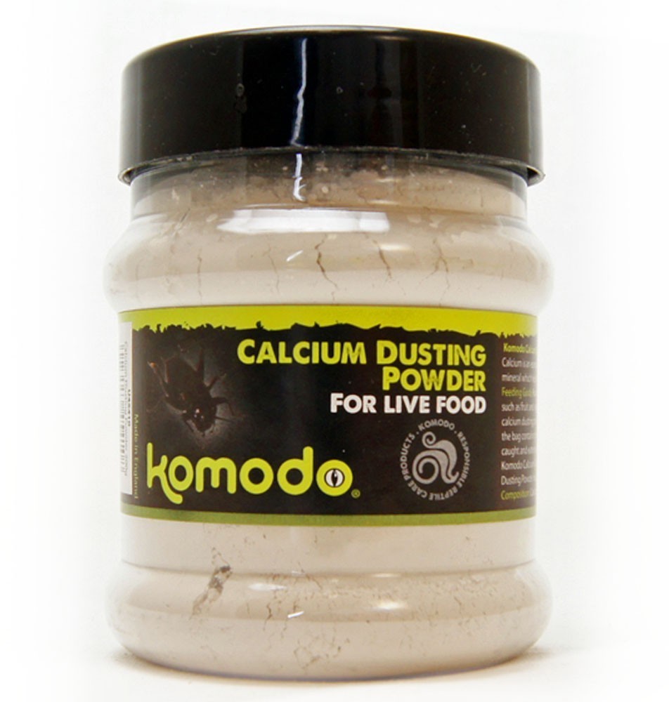 komodo Komodo Calcium Dusting Powder 200g - wapno z witaminą D3 Kom Calcium dust Powder 200g