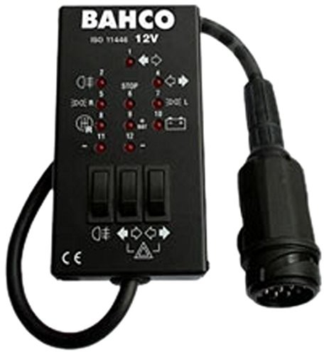 BAHCO gniazdka tester z Simulator 12 V 13 Pin BELT1213