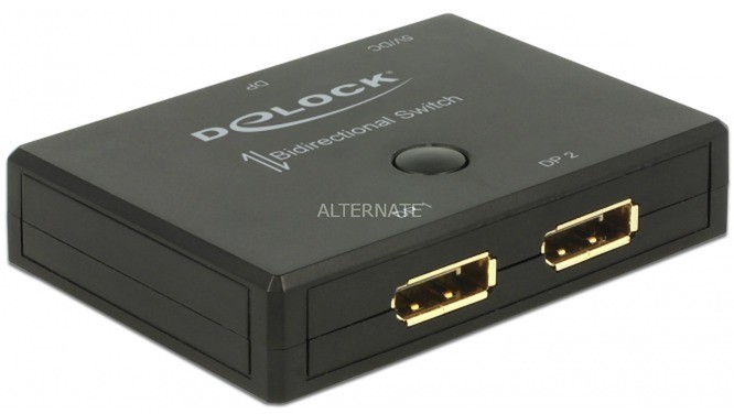 Delock DisplayPort przełącznik wideo, DisplayPort switch
