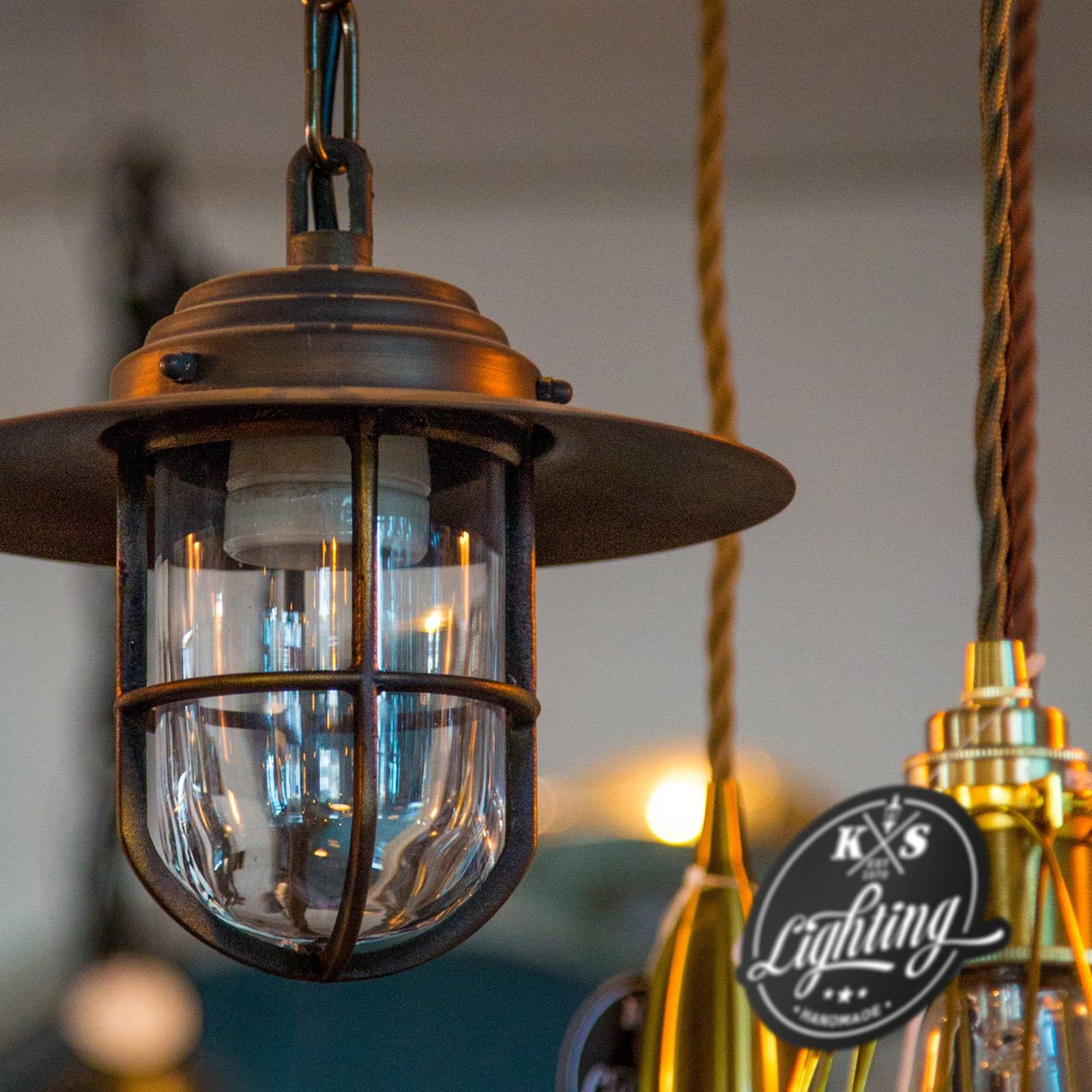 K. S. VERLICHTING Lampa wisząca zewnętrzna Labenne wygląd latarni