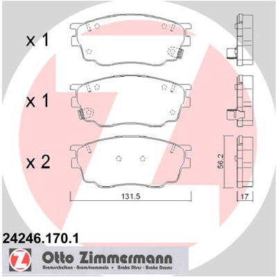 Zimmermann (OTTO GMBH) (OTTO GMBH) 24246.170.1 24246.170.1