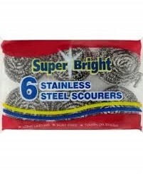 Superbright druciak ze stali nierdzewnej 6 szt