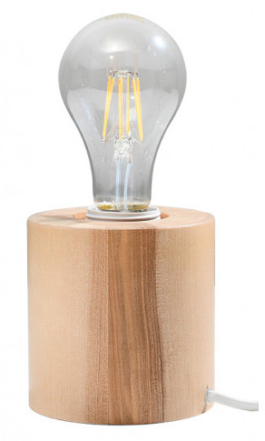 Skandynawska lampka biurkowa z drewna - 3X EX585 G9-T25
