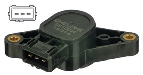 DELPHI Czujnik, ustawienie przepustnicy SS10994-12B1 SS10994-12B1