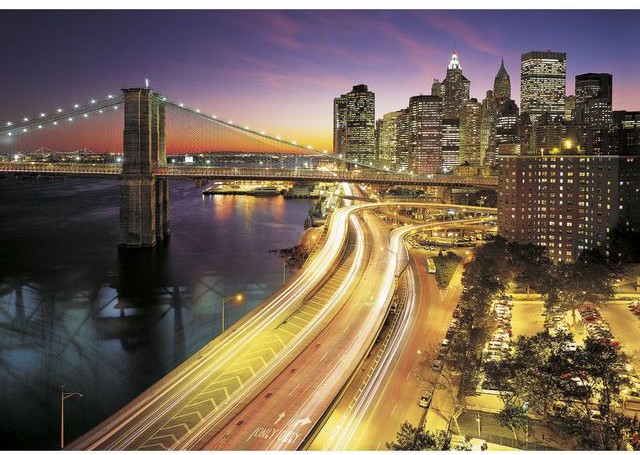 Fototapeta NYC LIGHTS 254 x 368 cm