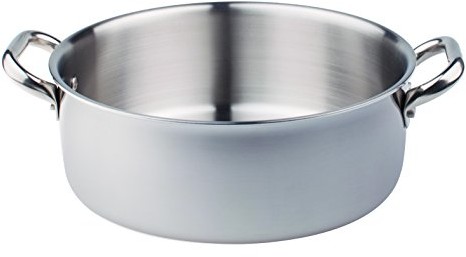 Pentole Agnelli pentole agnelli alix106alin10 casseruolino na dole z 2 uchwytami, aluminium, srebrny ALIX106ALIN10