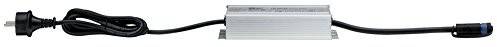 Paulmann opraw oświetleniowych 98849 Outdoor Plug & Shine transformator IP44 230/24 V DC Biały tworzywo sztuczne 988.49 transformator oprawach zewnętrznych power supply, plastik, 75 W, 18.6 x 988.49