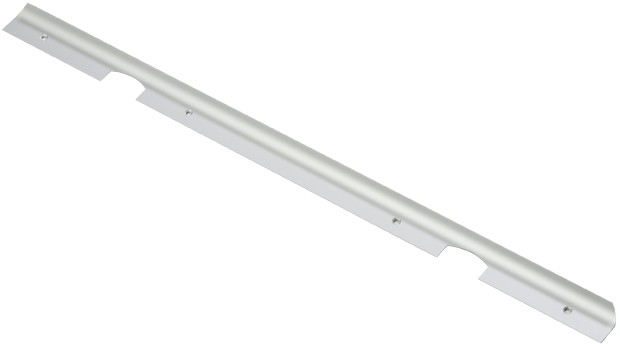 Cezar Listwa kątowa do blatów  aluminiowa 28 mm srebrna