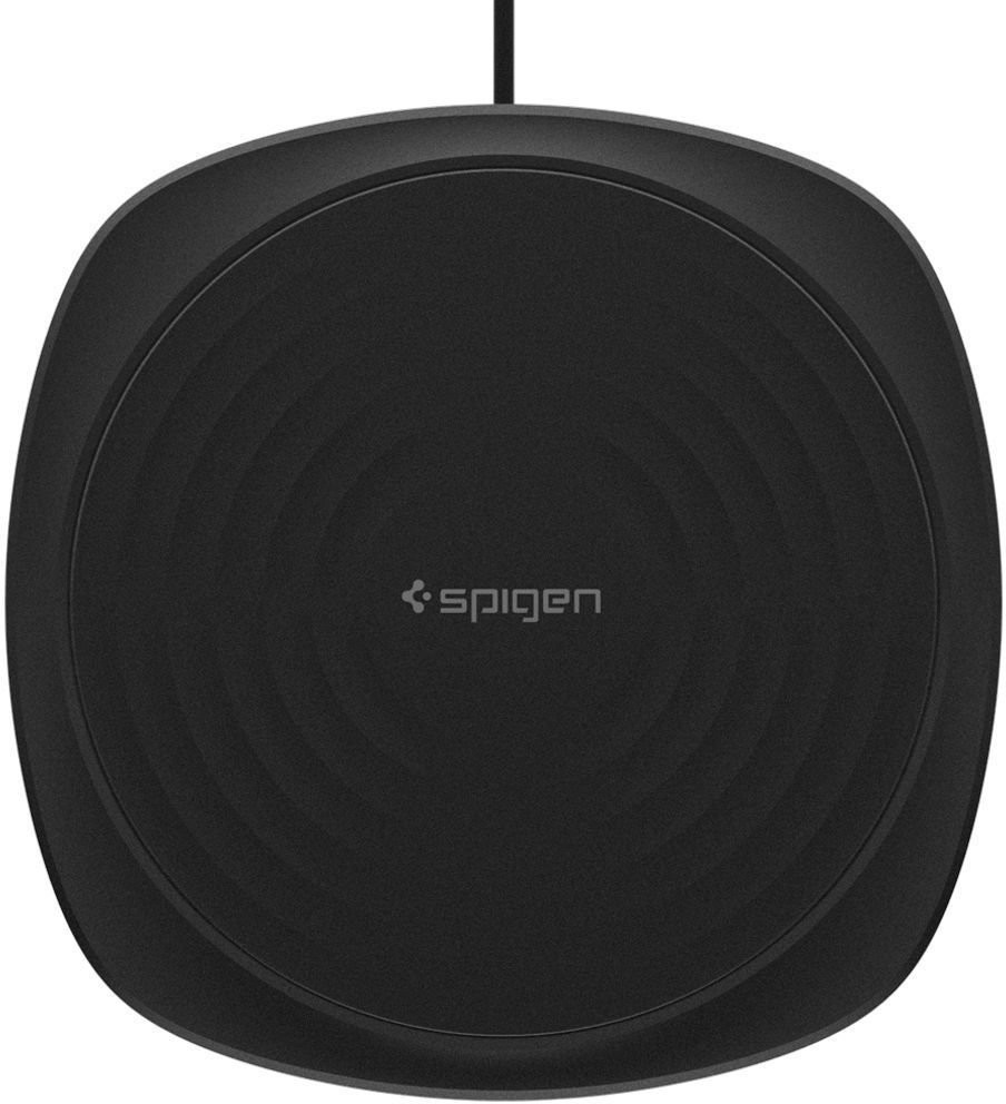 Spigen Ładowarka indukcyjna F305W Wireless Charger Czarny