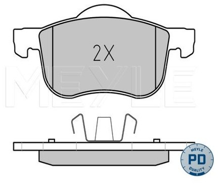 Wulf Gaertner Autoparts Zestaw klocków hamulcowych, hamulce tarczowe Wulf Gaertner Autoparts 025 230 7318/PD