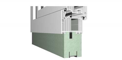 Styroform - Ciepłe Parapety, Elementy Ze Styroduru Ciepły parapet profil pod okno i drzwi XPS 300/ 1,2 mb ST-06