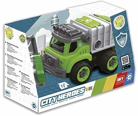 City Heroes Pojazd Śmieciarka Do Skręcania 7838041S