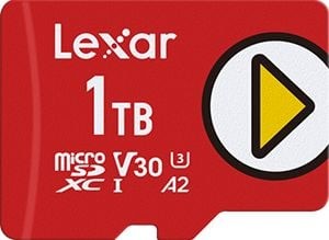 Lexar PLAY MicroSDXC 1 TB Class 10 UHS-I/U1 A2 V30 LMSPLAY001T-BNNNG