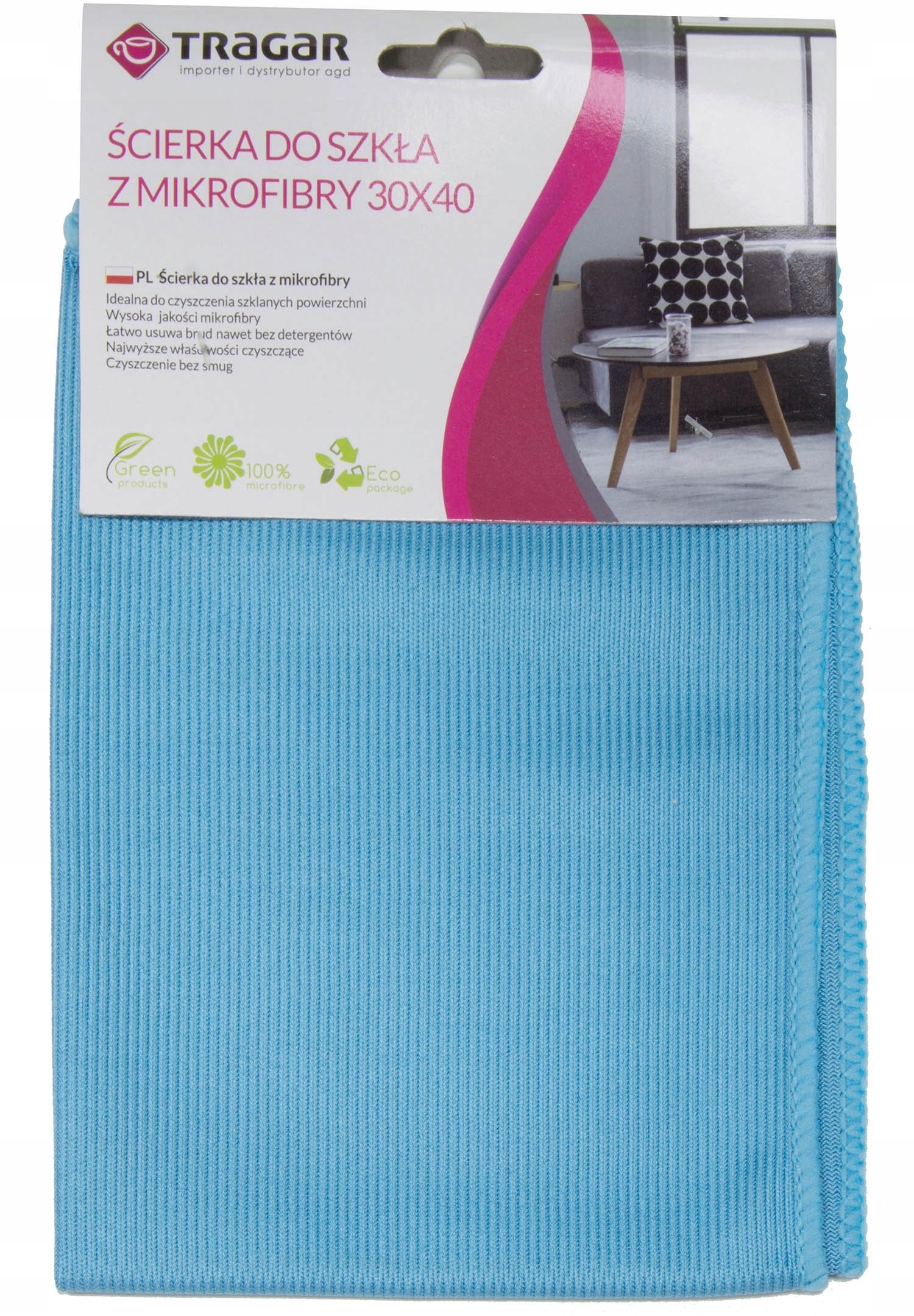 Ściereczka ścierka z mikrofibry czyścik TR024