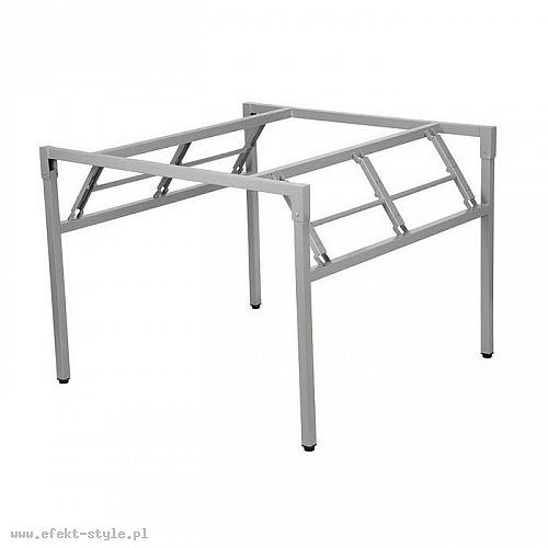 Import S Stelaż składany do stołu i biurka EF-24/A-K - aluminium kwadrat
