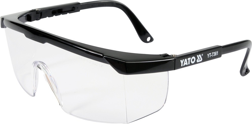 YATO OKULARY OCHRONNE BEZBARWNE TYP 9844 yt-7361