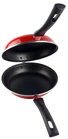Megafesa megafesa Praga  tortilla patelnia, średnica 20 cm, kolor-czerwona 1106017