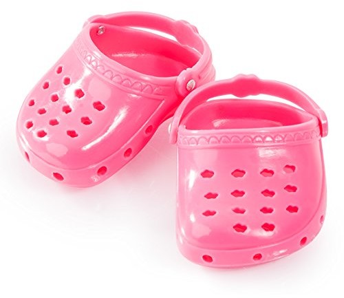 Bayer Design Bayer wzornictwo 73117 AB chodaki, buty dla lalek, akcesoria, różowy, różowy, 36  42 cm