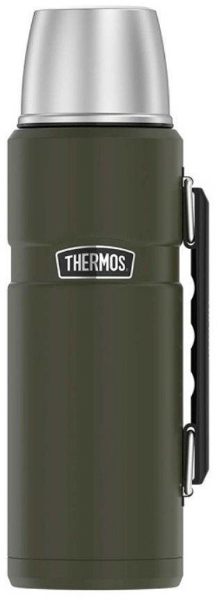 Thermos Termos podróżny z uchwytem Stainless King 1,2 l - army green 170028