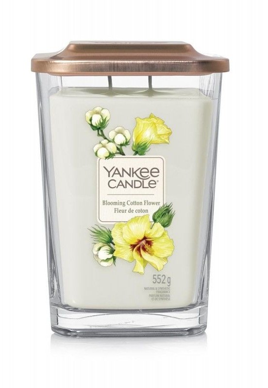 Yankee Candle Elevation Duża Świeca z 2 Knotami Blooming Cotton Flower YC-3318