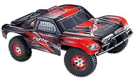 Amewi 22245  Fighter Pro 4 WD Brushless 1: 12 Short Course, RTR, GHz