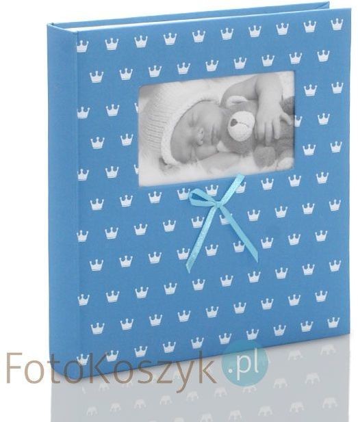 Gedeon Album Dziecięcy Miracle Niebieski XL (tradycyjny 60 kremowych stron)