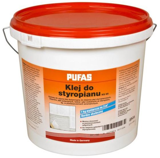 PUFAS Klej do styropianu STYROPERKLEBER 8 kg