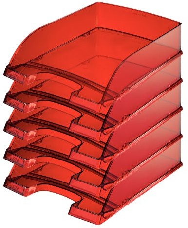 Leitz Plus kuwety na dokumenty, wysokość 7 cm, zestaw 5 sztuk 52260028