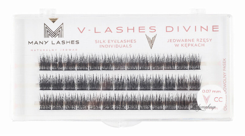 Many Beauty MANY BEAUTY - V Lashes Divine Silk Individuals 0.10mm CC - 11mm