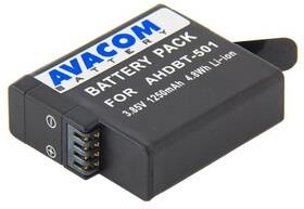 GOPRO Bateria Avacom AHDBT-501 Li-Ion 3.7V 1250mAh 4.8Wh VIGO-BT501-837)