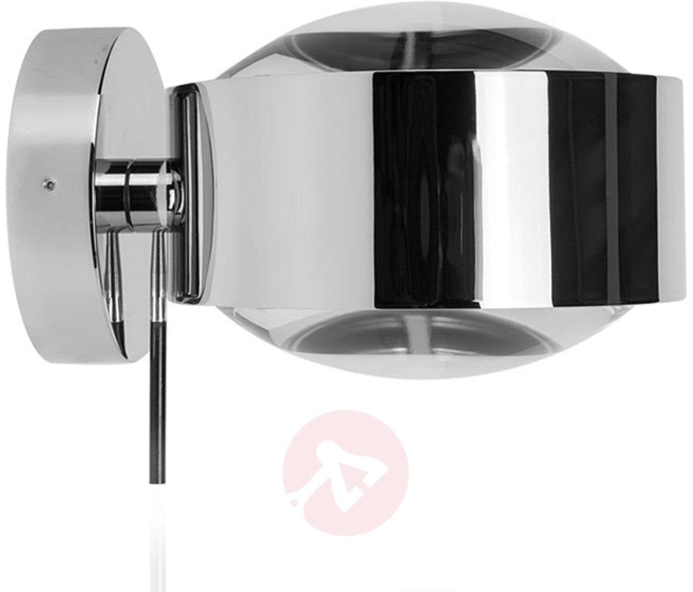 Top Light Kinkiet LED Puk Maxx Wall, chrom