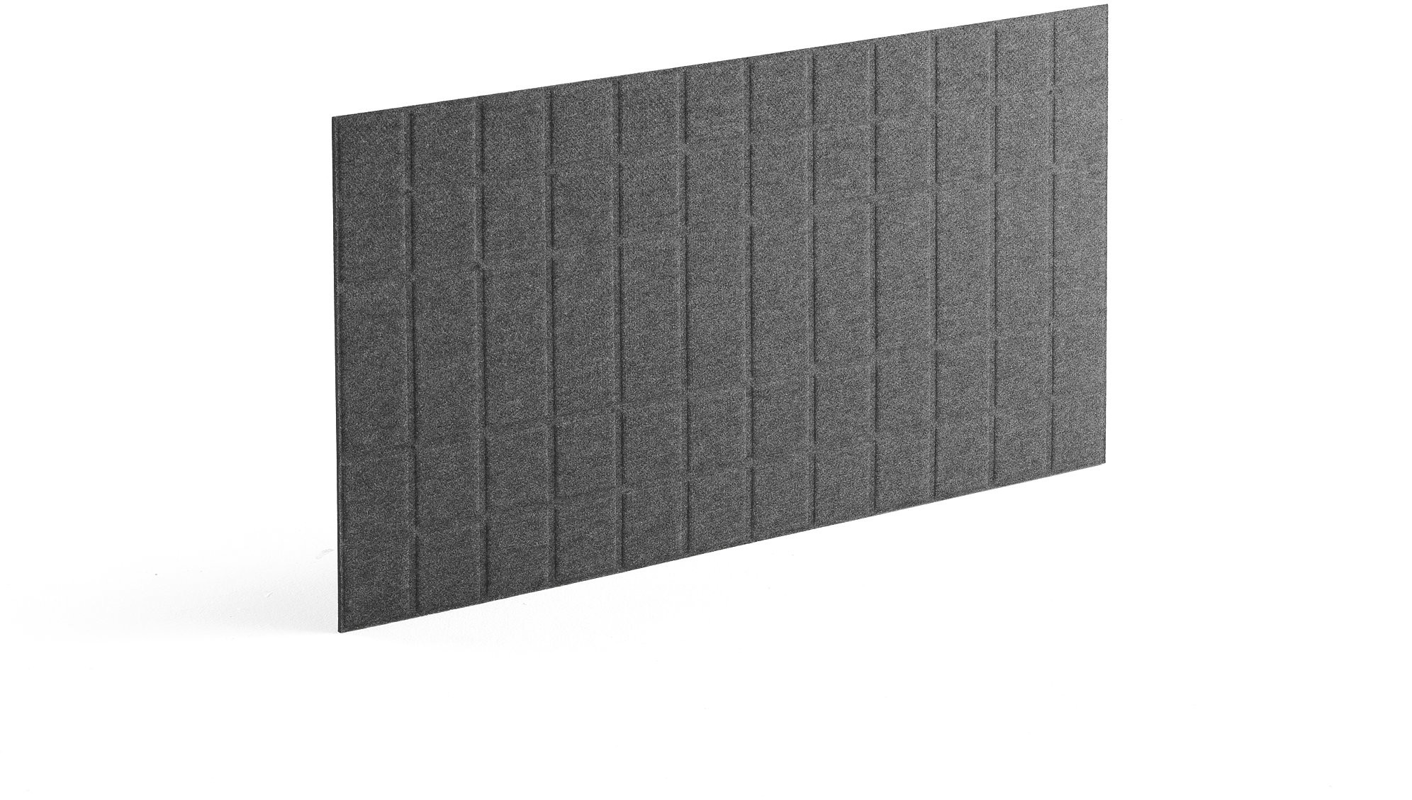 AJ Ścianka biurkowa SPLIT 1200x600 mm ciemnoszary 124042