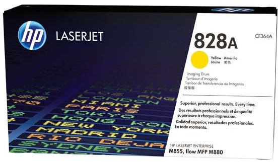 HP bęben oryginalny CF364A, yellow, 30000 stron, Color LaserJet Enterprise flow MFP M880z, flow MFP