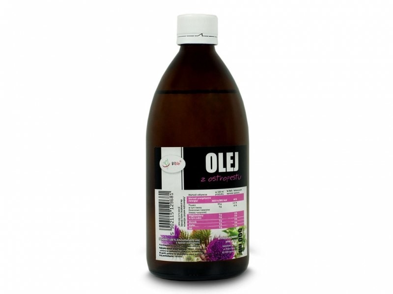 VIVIO Olej z ostropestu zimnotłoczony 500ml ole-ost-500ml