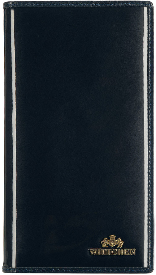 Wittchen Etui na paszport skórzane lakierowane 14-2L-200-N