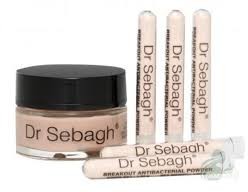 Dr Sebagh Breakout Cream zestaw upominkowy krem dla skóry tłustej 50 ml + Breakout Powder puder 5x1 95g