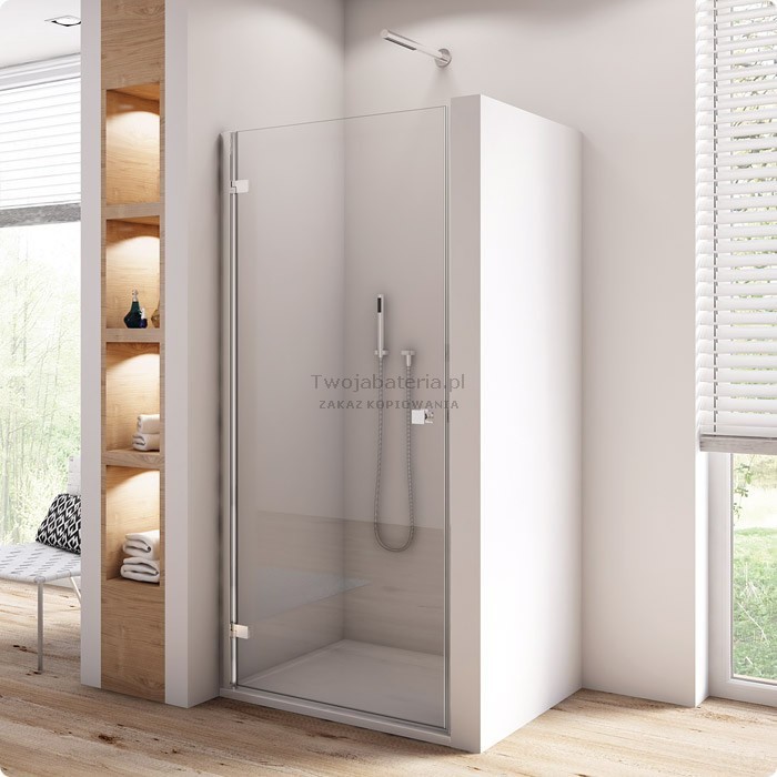 Ronal Annea drzwi do wnęki uchylne 90 cm lewe AN1CG09005007