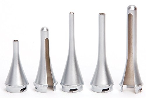 GIMA Kit 3 metalowe igły (4  5-6 MM) + 2 ze szczelinami metalowe spekula (7,5  9,4 MM) 31453