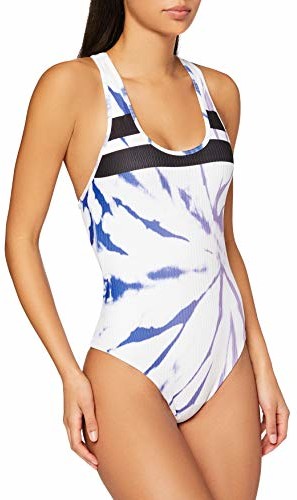 Hurley Damski top bikini W Bp Rib Spider Royale One Piece niebieski indygo l CT2289