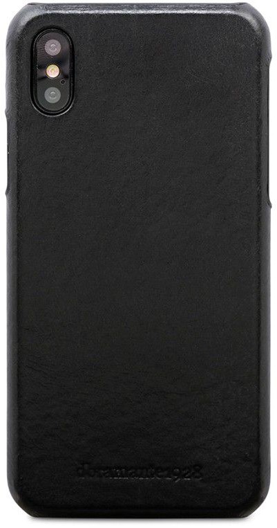 dbramante1928 Tune skórzany pokrowiec na tył Apple iPhone X CZARNY NA TYŁ SKÓRA NATURALNA TCI7GTBL0848
