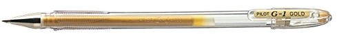 Pilot Pen Pilot G1 Gel Pen 0,7 MM F 12 sztuk Golden BLG107G