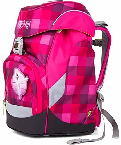 ergobag ERGOBAG PrimBear Ballerina plecak dziecięcy, 35 cm, Lila Karo EBA-SIN-004-918