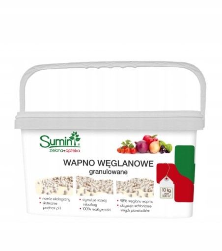 Sumin wapno węglanowe granulowane 3 kg