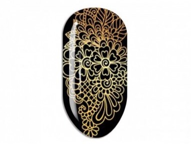 Nail Art Mollon Pro Stikers Mollon Pro F130G naklejki do zdobienia