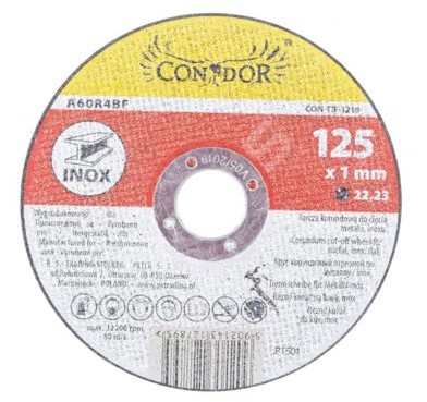 Condor Tarcza korundowa 125mm 1szt